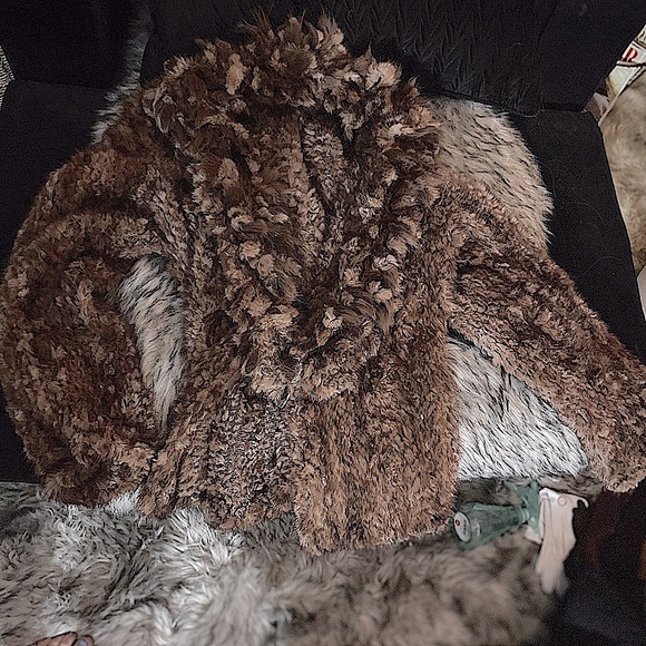 Mink /Crochted Jacket 1 of a kind / sample N.M jacket - Picture 11 of 13